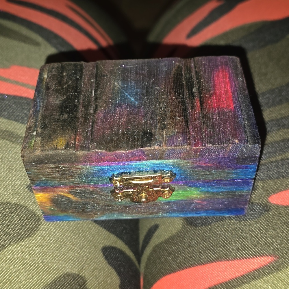 Custom wooden chest